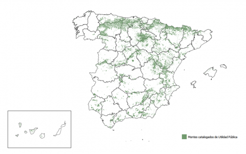 imagen de mapa para montes de utilidad